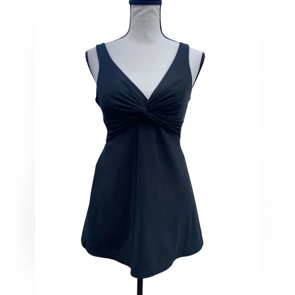 Lands End swim suit dress SZ 6